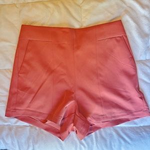 Express High Waist Pink Shorts NWOT